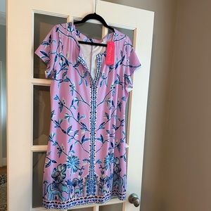 NWT Lilly Pulitzer size XXL Sophiletta Dress in Purple Iris 🪻🪻💜💜
